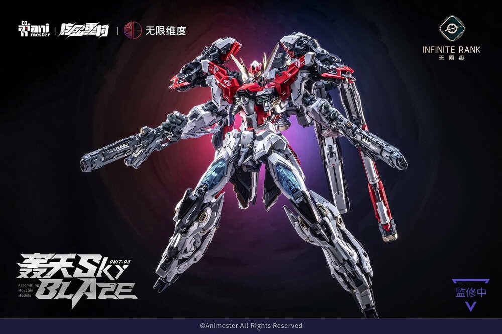 PRE-ORDER Animester x Infinite Dimension 1/72 Unit-03 Sky Blaze