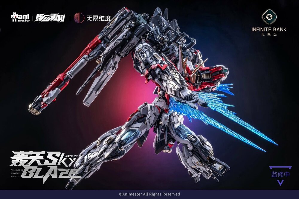 PRE-ORDER Animester x Infinite Dimension 1/72 Unit-03 Sky Blaze
