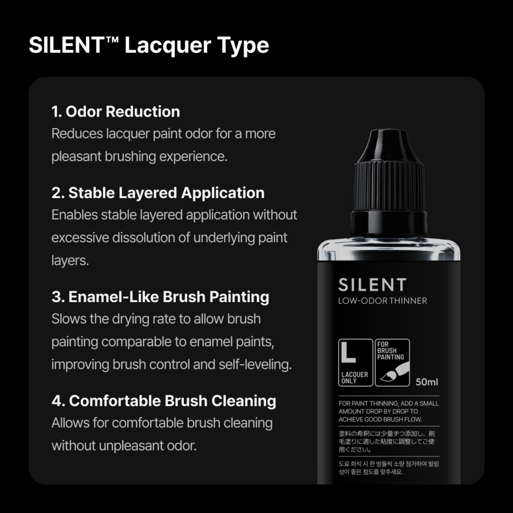 Gunprimer SILENT&trade; [50ml] Enamel or Lacquer Type