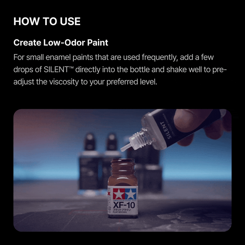 Gunprimer SILENT&trade; [50ml] Enamel or Lacquer Type