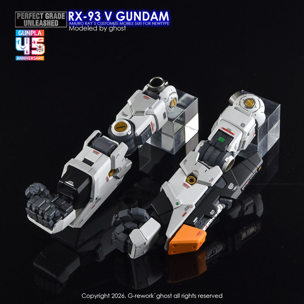 G-REWORK PG Unleashed RX-93 V Gundam Decals - Zeonmarket