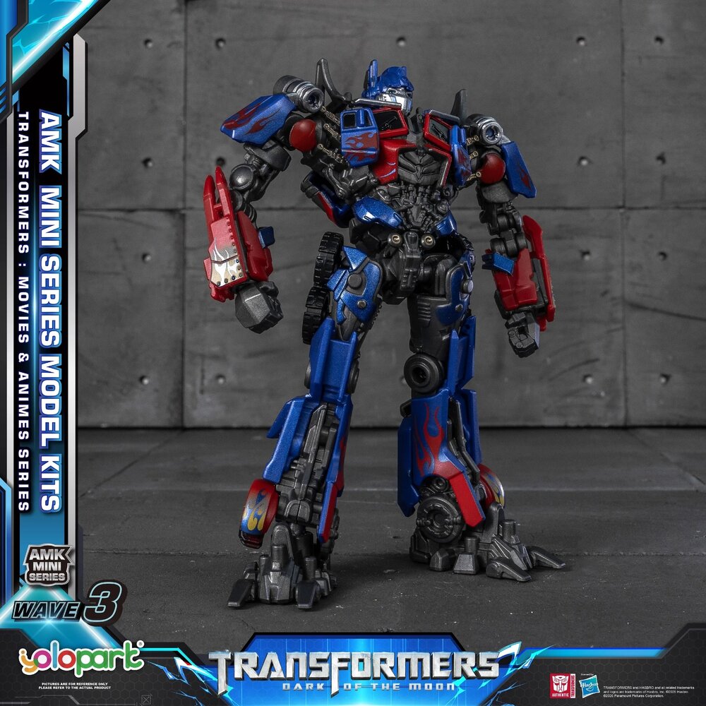 Yolopark Transformers G1 &amp; Movie AMK Mini Series Wave 3 TF3 Optimus Prime