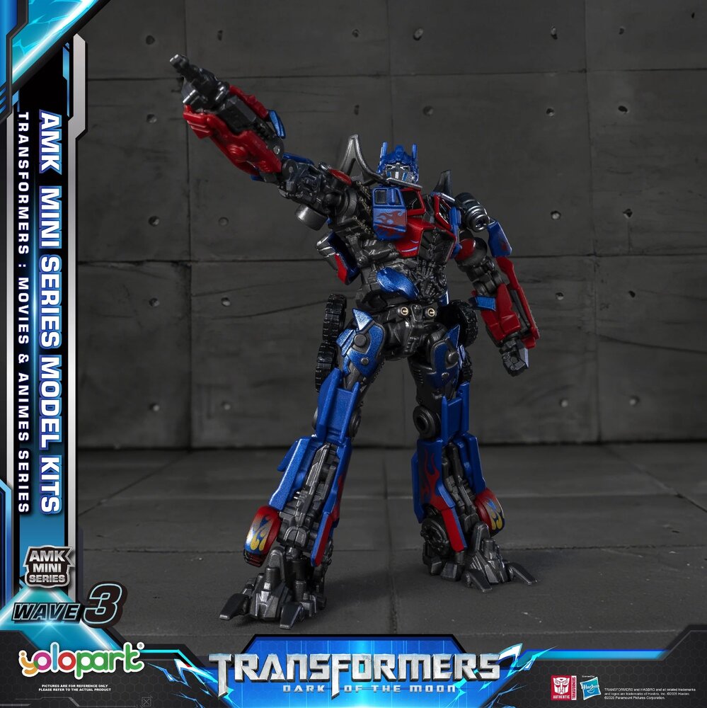 Yolopark Transformers G1 &amp; Movie AMK Mini Series Wave 3 TF3 Optimus Prime