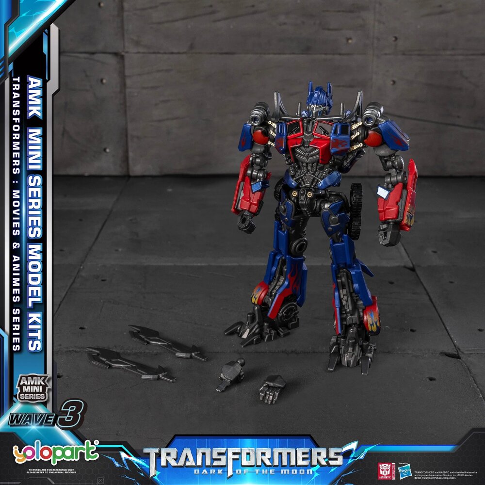 Yolopark Transformers G1 &amp; Movie AMK Mini Series Wave 3 TF3 Optimus Prime