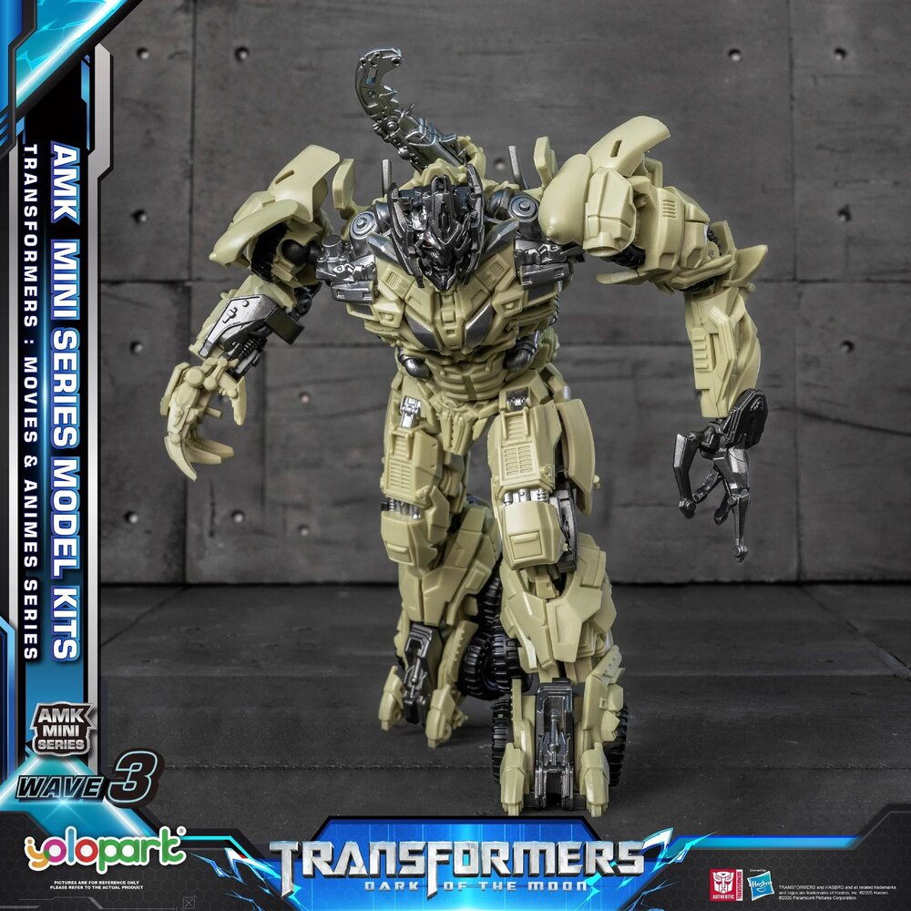 Yolopark Transformers G1 &amp; Movie AMK Mini Series Wave 3 TF3 Megatron
