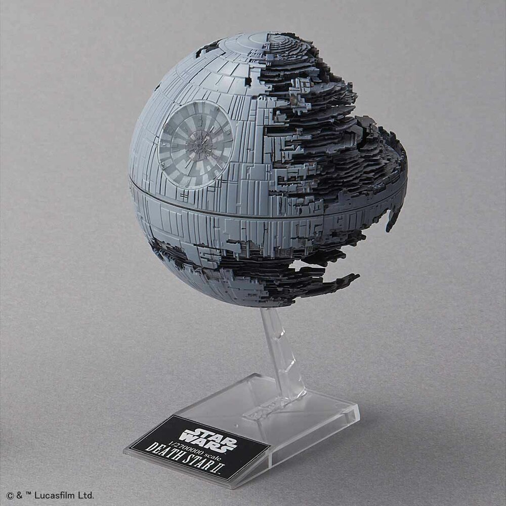 Star Wars 1/2700000 Death Star II &amp; 1/14500 Star Destroyer