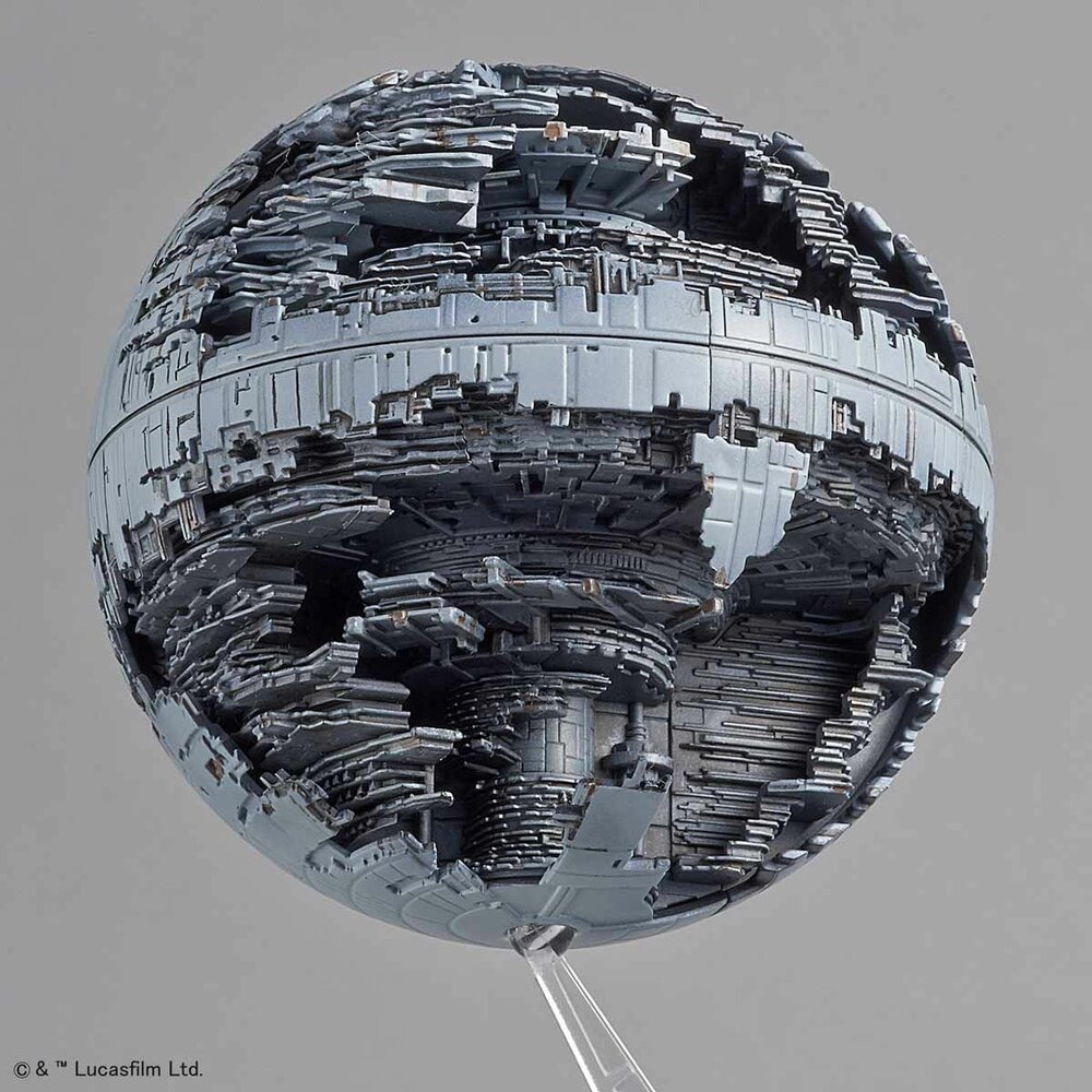 Star Wars 1/2700000 Death Star II &amp; 1/14500 Star Destroyer