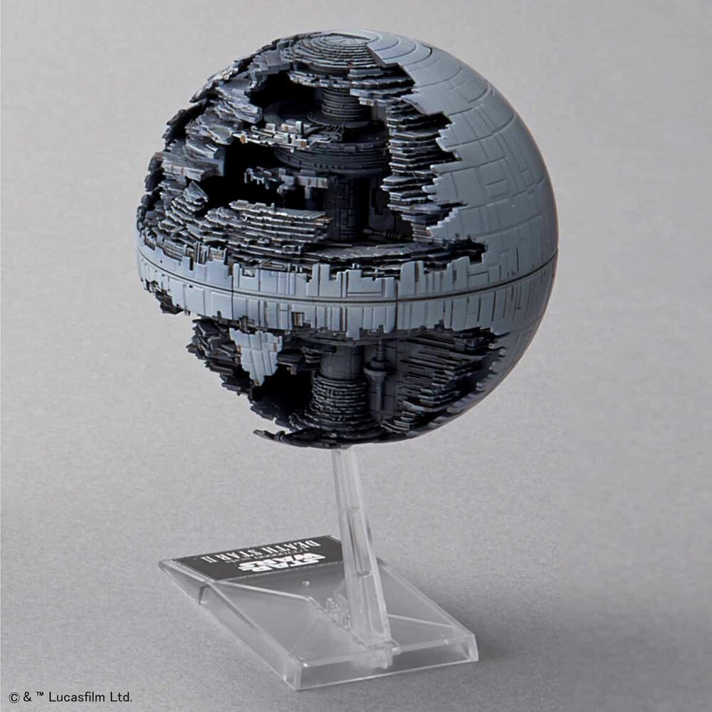 Star Wars 1/2700000 Death Star II &amp; 1/14500 Star Destroyer