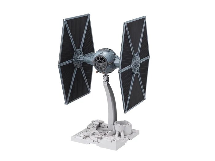 ロボット STAR WARS TIE-FIGHTER 1/72 Scale Star Wars 1/72 TIE Fighter Model Kit Bandai - Zeonmarket