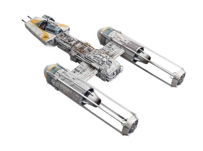 Star Wars 1/72 Y-Wing Starfighter
