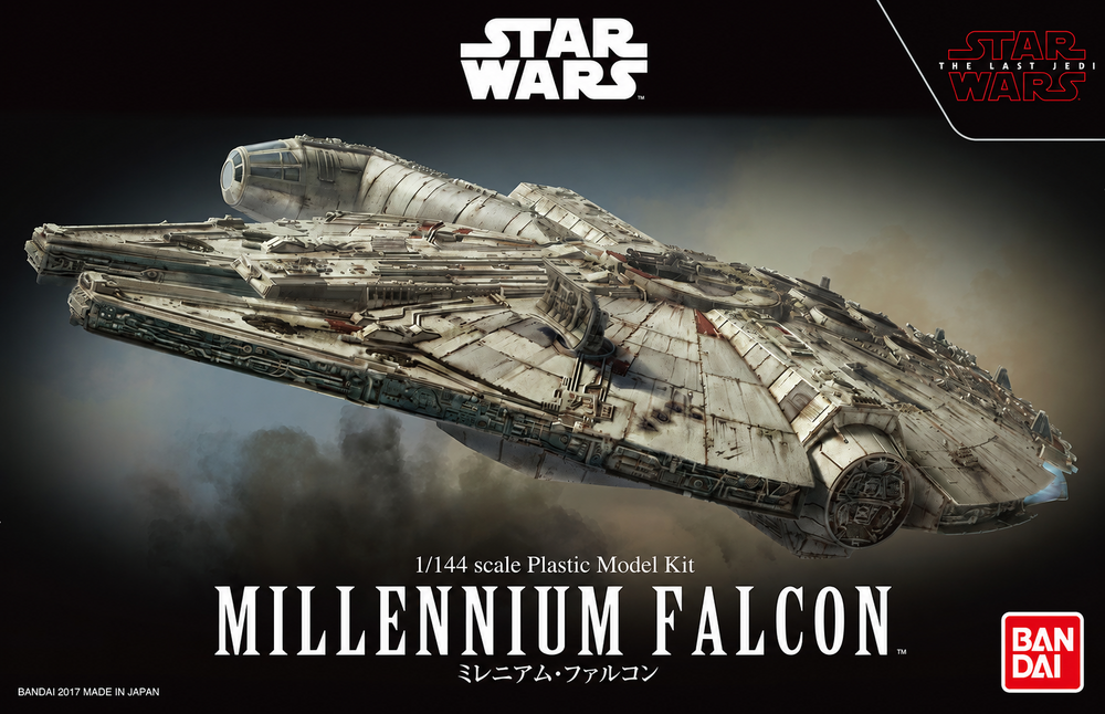 Star Wars 1/144 Millennium Falcon (The Last Jedi Ver) Model Kit