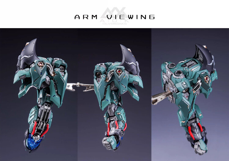 AOK Silveroaks 1/100 NZ-666 Kshatriya Lizard Ver. Dress-up Kit