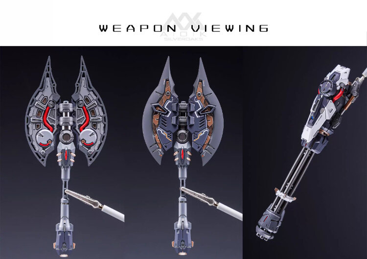 AOK Silveroaks 1/100 NZ-666 Kshatriya Lizard Ver. Dress-up Kit