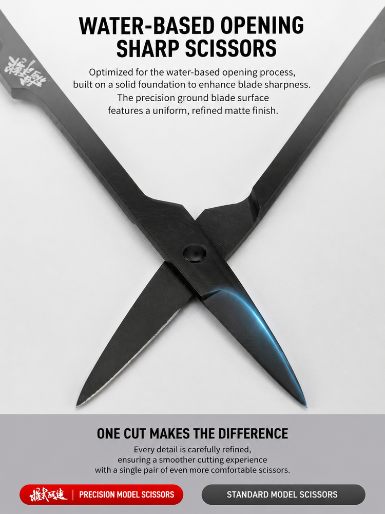 Moshi Precision Thin Blade Hobby Scissors MS109