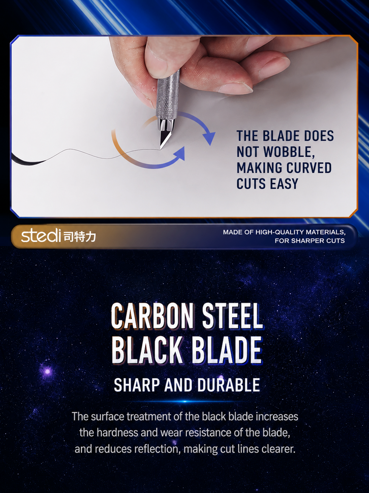 Stedi 6mm Wide Blade Hobby Knife MS-22