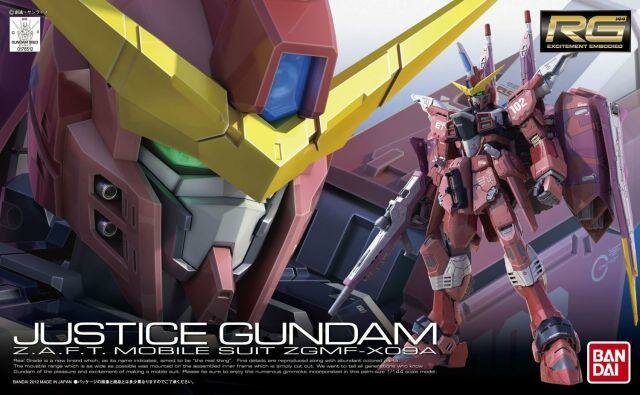 1/144 RG ZGMF-X09A Justice Gundam RG09