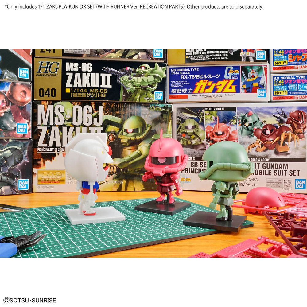 1/1 Zakupla-Kun DX Set (with Runner Ver.)