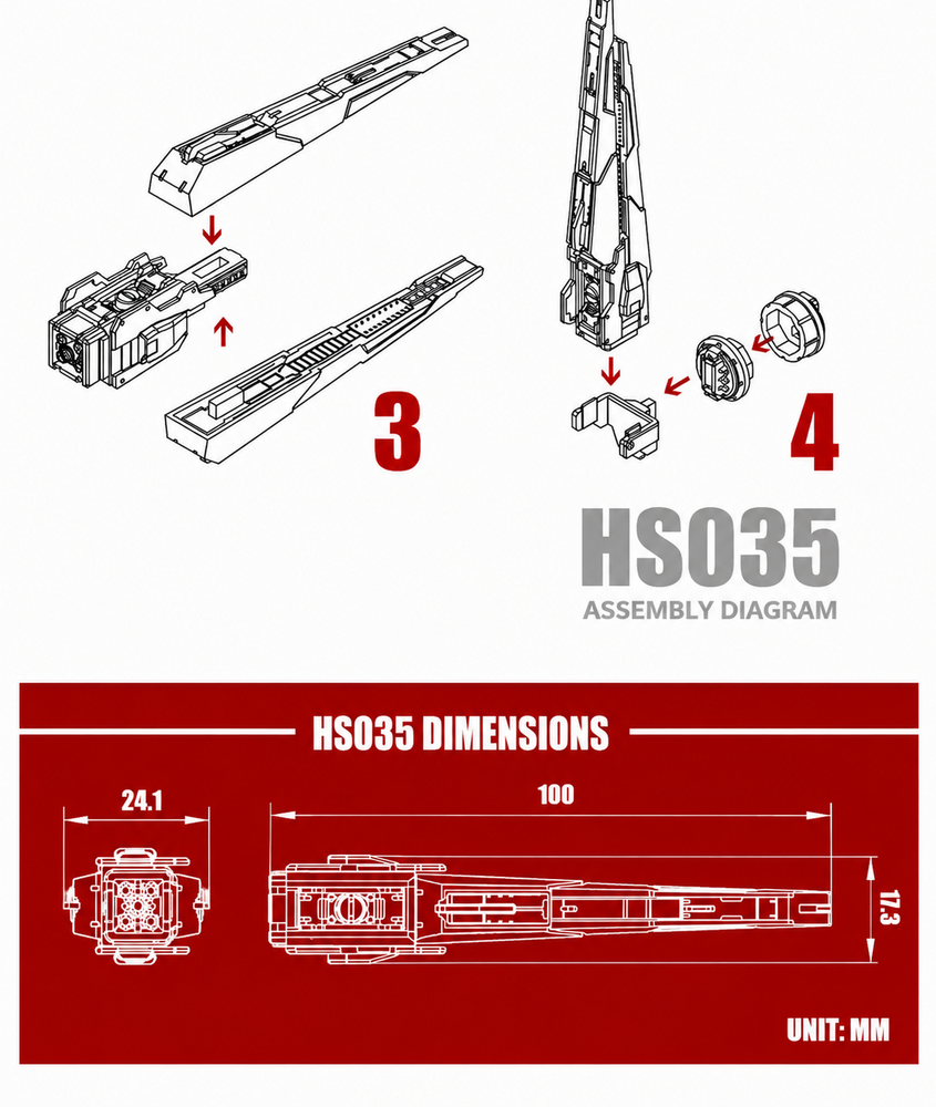 Moshi HG/RG Nu/Hi-Nu Gundam Fin Funnel Upgrade HS035