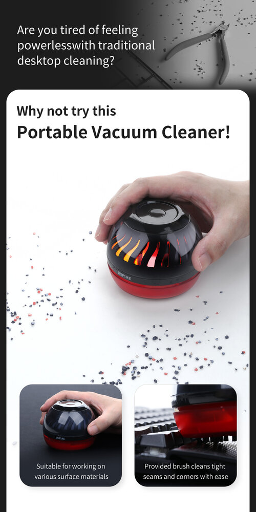 DSPIAE Portable Vacu-Cleaner HC-W