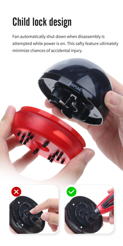 DSPIAE Portable Vacu-Cleaner HC-W