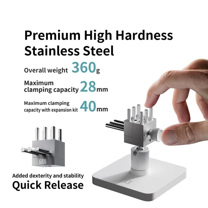 GEEHOBBY Stainless Steel Hobby Vise GH-TV