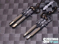 RG MSN-04 Sazabi Dual Gatling Gun plus Metal Chains (Resin Kit)