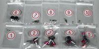 SH Studio MG ZZ Gundam Metal Set Red 10 Options