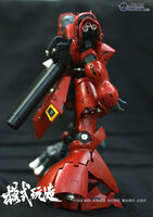 SH Studio RG Sazabi Metal Set Red 19 Options