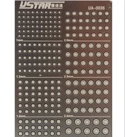 Ustar UA-80036 Double Rings 1.0mm-3.0mm