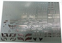Decal 61698 MG MSN-04 Sazabi Silver or Gold