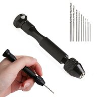 Hand Drill plus Set 26pcs 0.5mm-3.0mm Diamond
