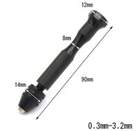 Hand Drill plus Set 26pcs 0.5mm-3.0mm Diamond