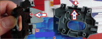 JAO Parts, MG Sinanju / stein Metal Waist Fix