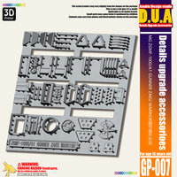 Anubis GP007 MG Gunner Zaku Warrior Detail Set