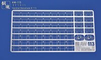 AW-112 AW-113 Fences, Round Corners 1/100 &amp; 1/144