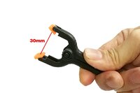 Clamp for Modeling, Mini Clamp with Bendable Tips, 2 Sizes
