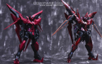 AnchoreT YujiaoLand MG Exia Dark Matter Dress-up Kit + Anchoret Decals
