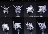 AnchoreT YujiaoLand MG Hi-Nu EnHanced version Dress-up Kit + Anchoret Decals