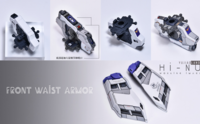 AnchoreT YujiaoLand MG Hi-Nu EnHanced version Dress-up Kit + Anchoret Decals