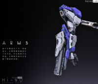 AnchoreT YujiaoLand MG Hi-Nu EnHanced version Dress-up Kit + Anchoret Decals