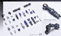 AnchoreT YujiaoLand MG Hi-Nu EnHanced version Dress-up Kit + Anchoret Decals