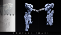 AnchoreT YujiaoLand MG Hi-Nu EnHanced version Dress-up Kit + Anchoret Decals