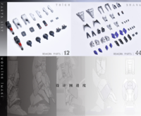AnchoreT YujiaoLand MG Hi-Nu EnHanced version Dress-up Kit + Anchoret Decals