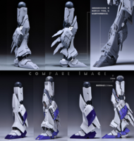 AnchoreT YujiaoLand MG Hi-Nu EnHanced version Dress-up Kit + Anchoret Decals