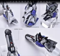 AnchoreT YujiaoLand MG Hi-Nu EnHanced version Dress-up Kit + Anchoret Decals
