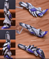 AnchoreT YujiaoLand MG Hi-Nu EnHanced version Dress-up Kit + Anchoret Decals