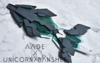 AnchoreT YujiaoLand MG Sinanju Stein, Unicorn and NU AADE Shield Dress-up Kit