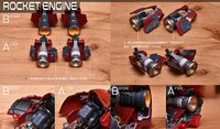 AnchoreT YujiaoLand MG Sazabi B1 Backpack V2 Expansion set Kit