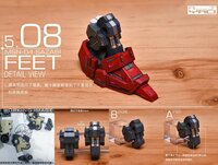 AnchoreT YujiaoLand MG Sazabi B1 Backpack V2 Expansion set Kit