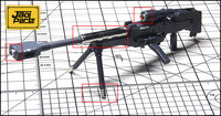 JAO Parts, MG Dynames Metal Set Red 5 Options